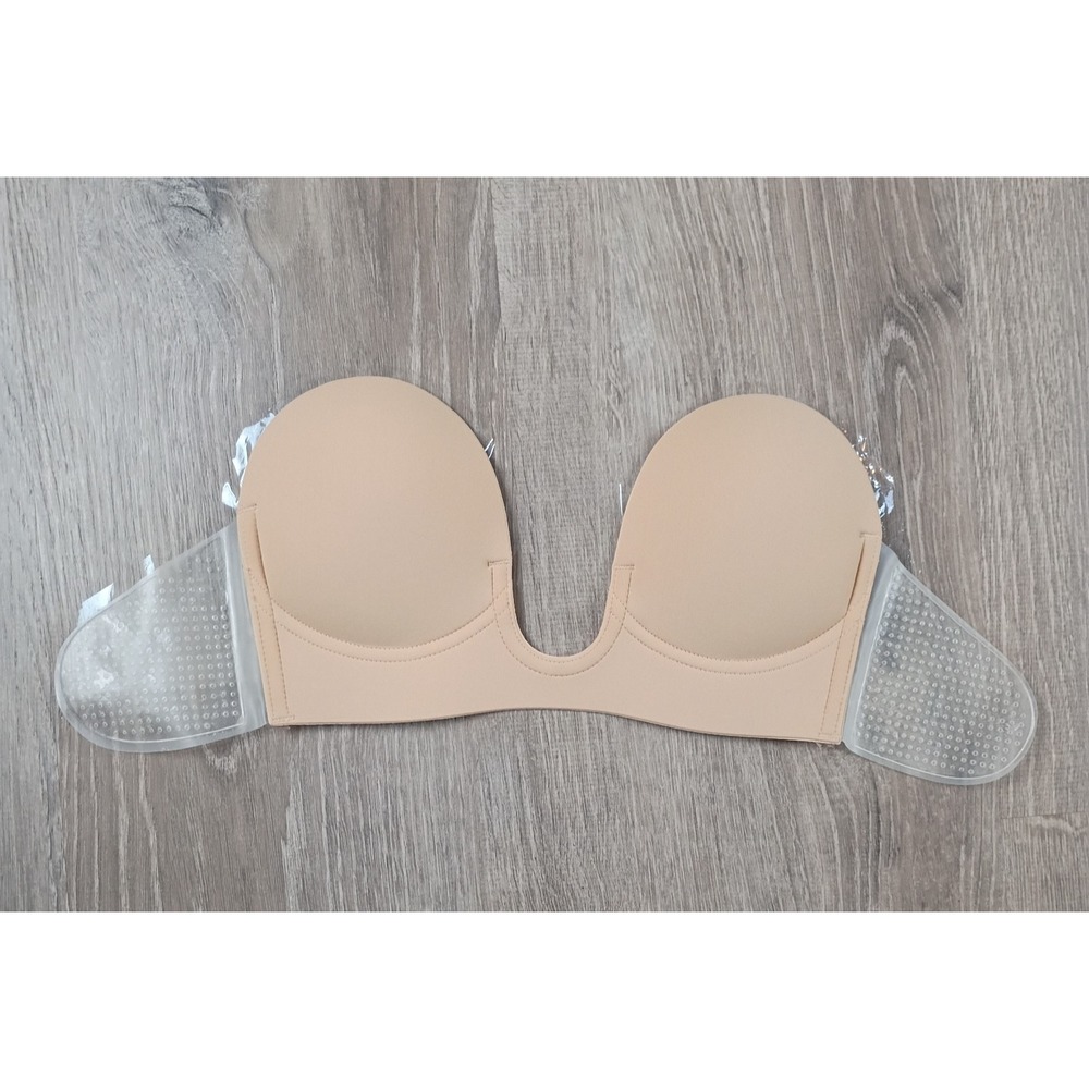 Push Up Strapless Adhesive Invisible Backless Plunge Bra A New Stick